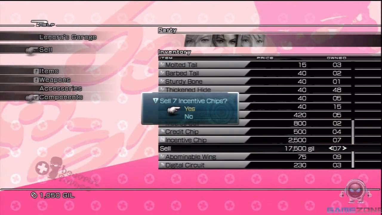 How do you upgrade a weapon in Final Fantasy XIII?