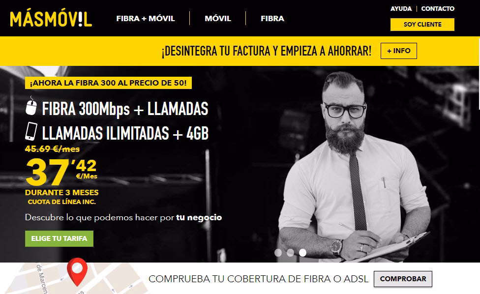 ¿Qué servicios ofrece MásMóvil?