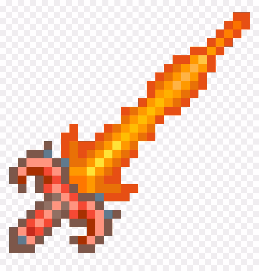 How is a fiery greatsword made?