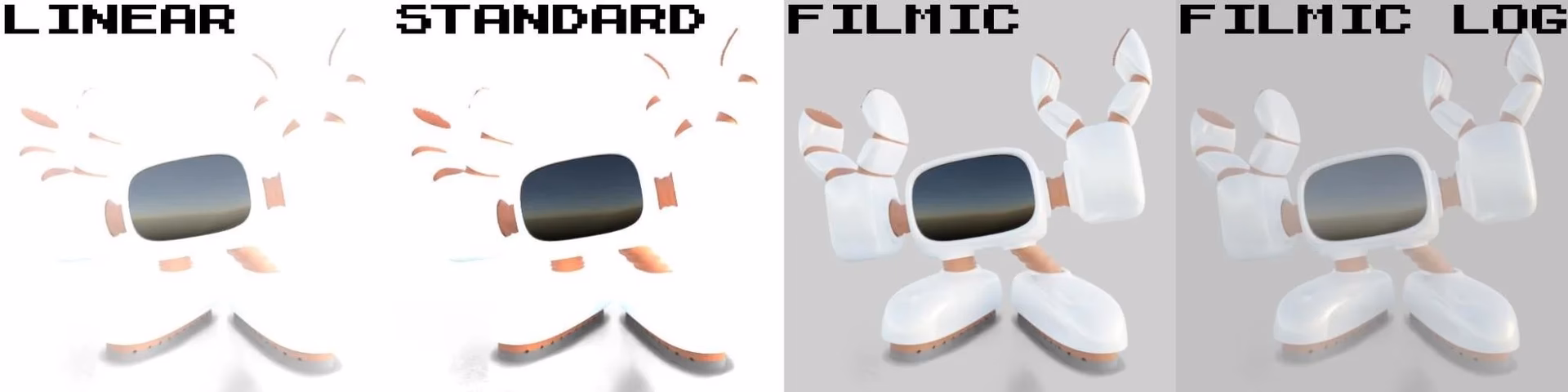 What is filmic color management in Blender?