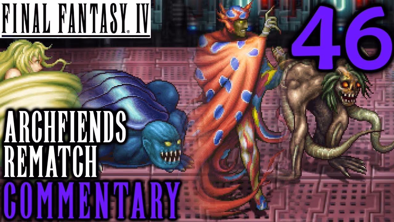 Who are the Elemental Lords in Final Fantasy 4?