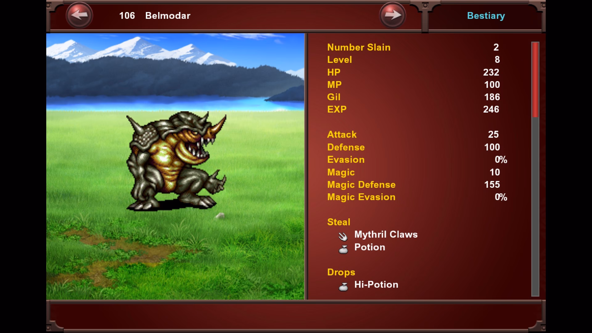 Can I Steal my Bestiary?