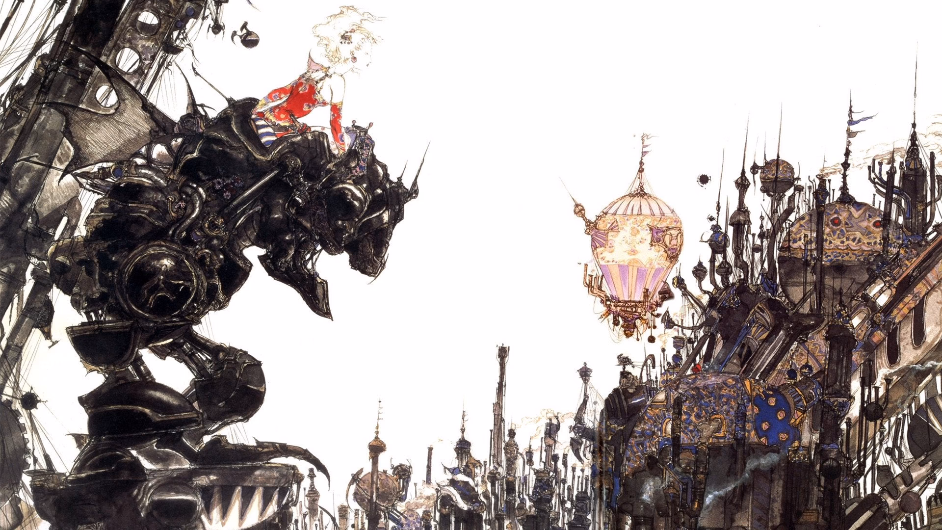 Which Final Fantasy games have high quality wallpapers?