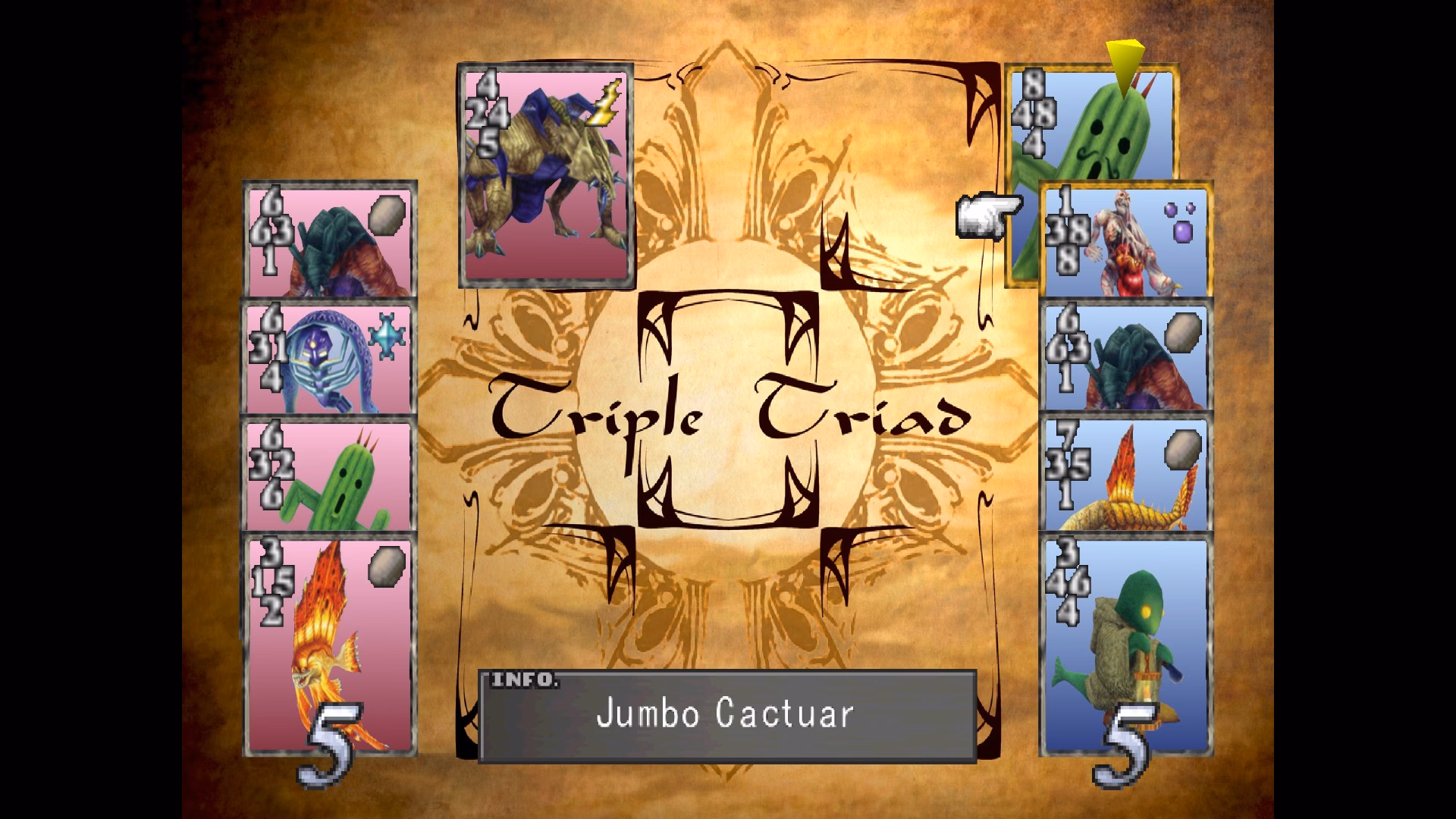 What is Triple Triad ff8?