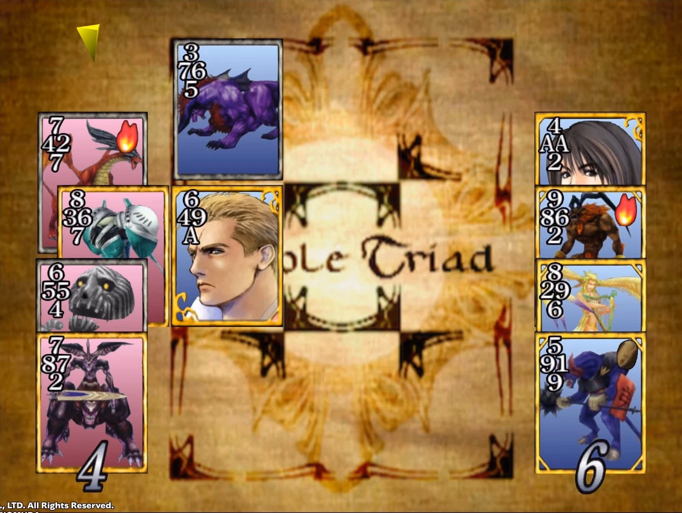 How do I find Triple Triad cards in Final Fantasy VIII?