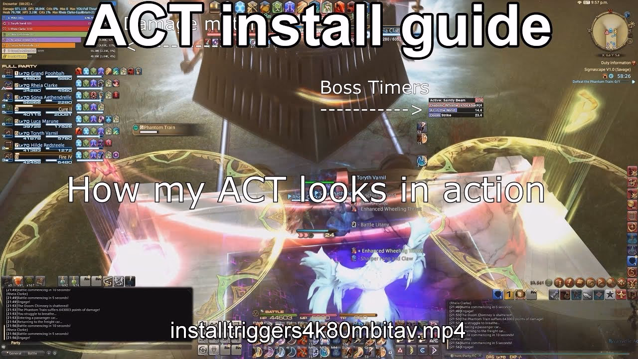 What is the Advanced Combat Tracker for Final Fantasy XIV?