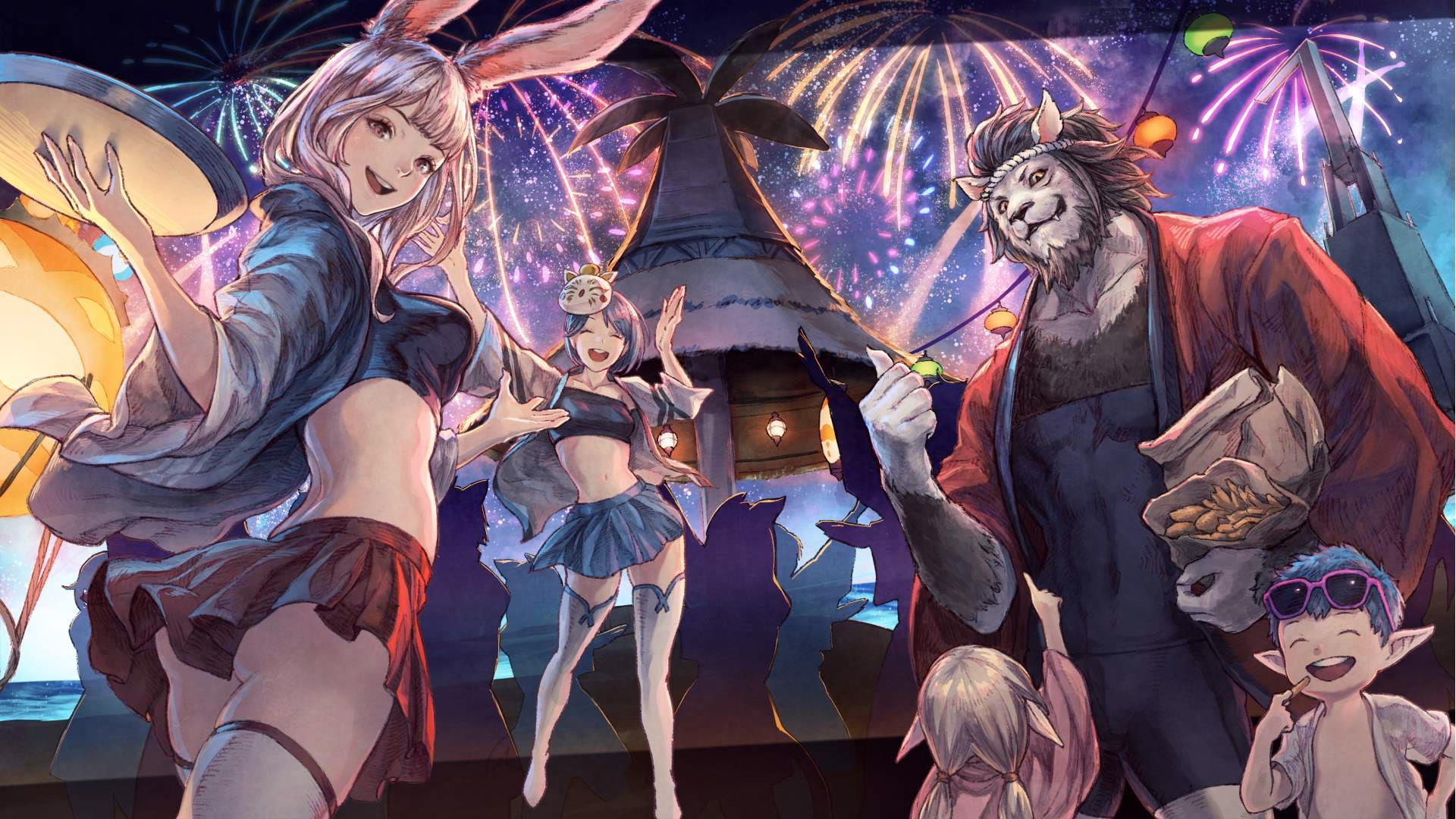 When does Final Fantasy XIV celebrate its 11th anniversary?