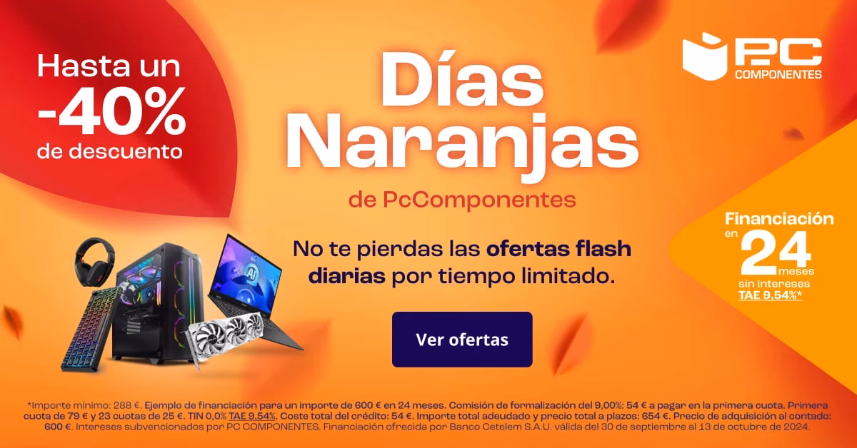 ¿Qué financiaciones ofrece PcComponentes?