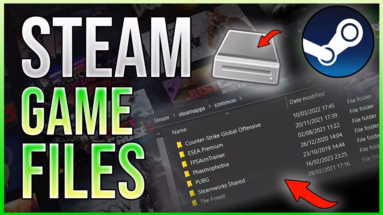 How do I find the installation folder of a game?