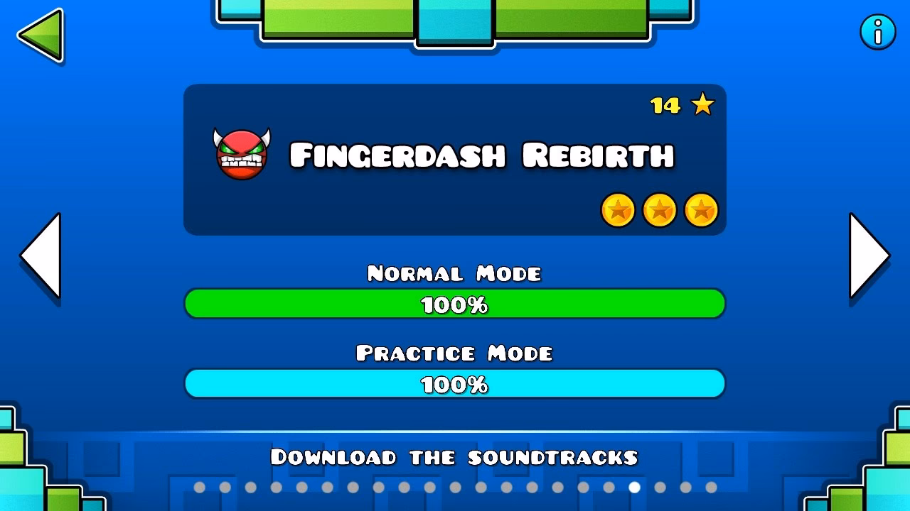 What is fingerdash Geometry Dash?