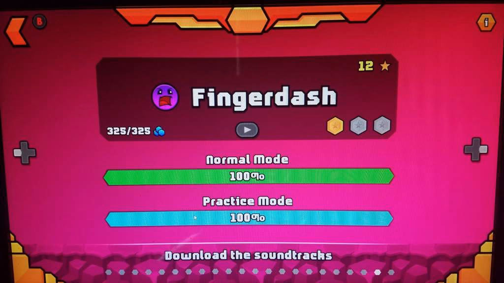 Does fingerdash have to be completed to be cleared?