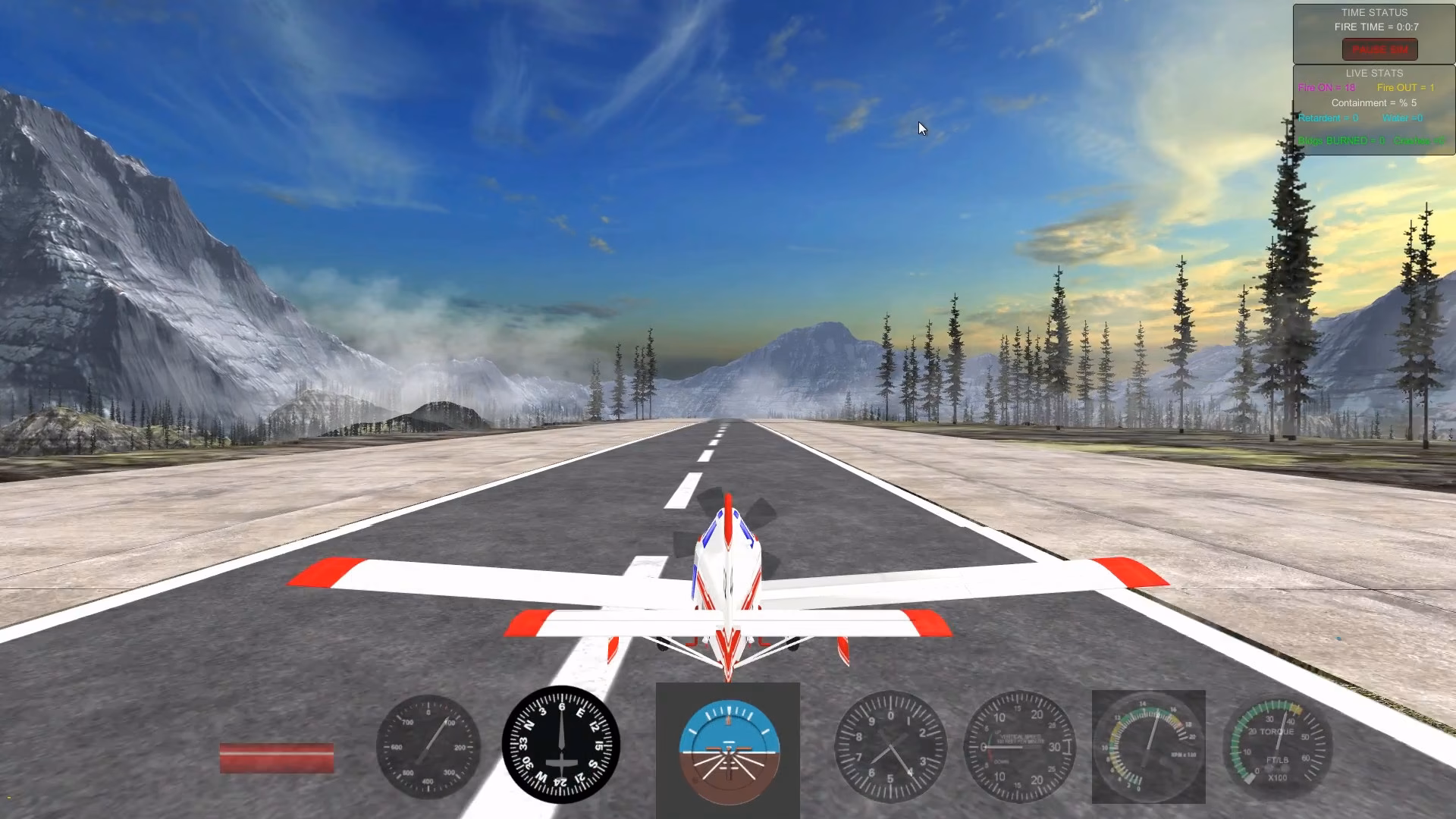 What is the plane of fire?