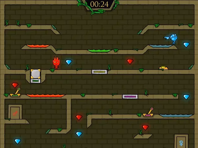 ¿Cuáles son las características de Fireboy y Watergirl 5?