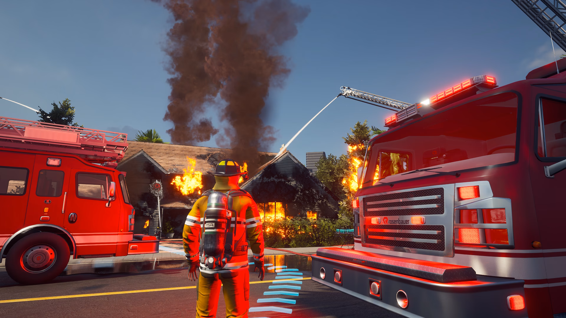 How do you play firefighting simulator ignite?