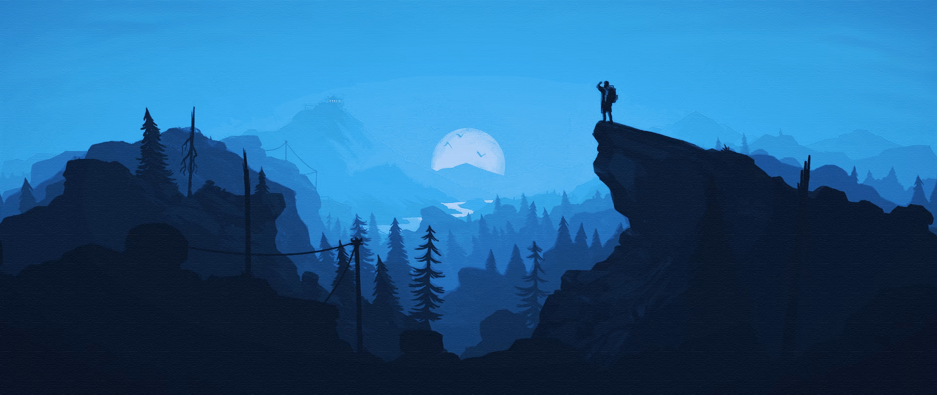How many 4K Firewatch wallpapers are there?