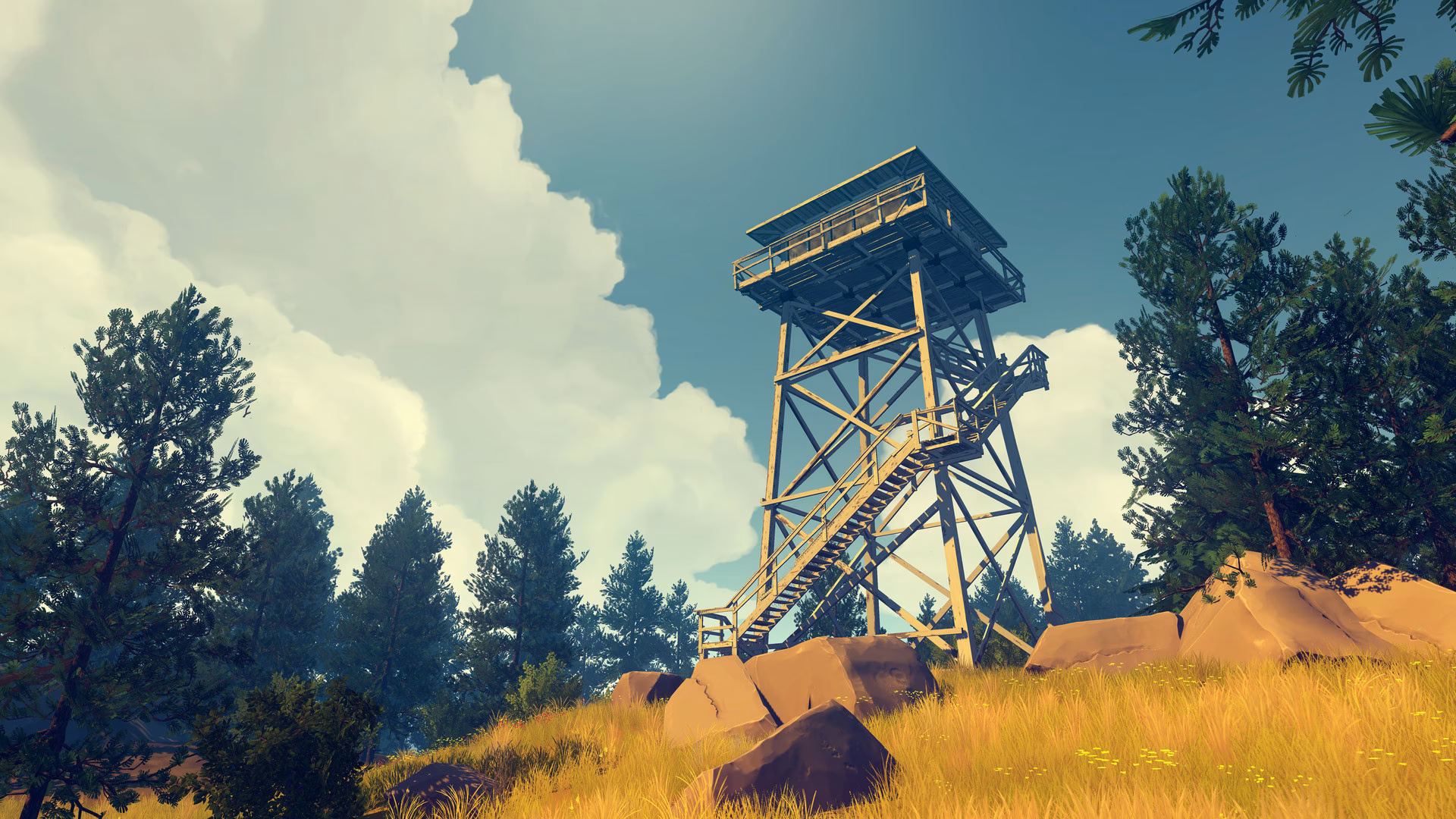 What is Firewatch based on?