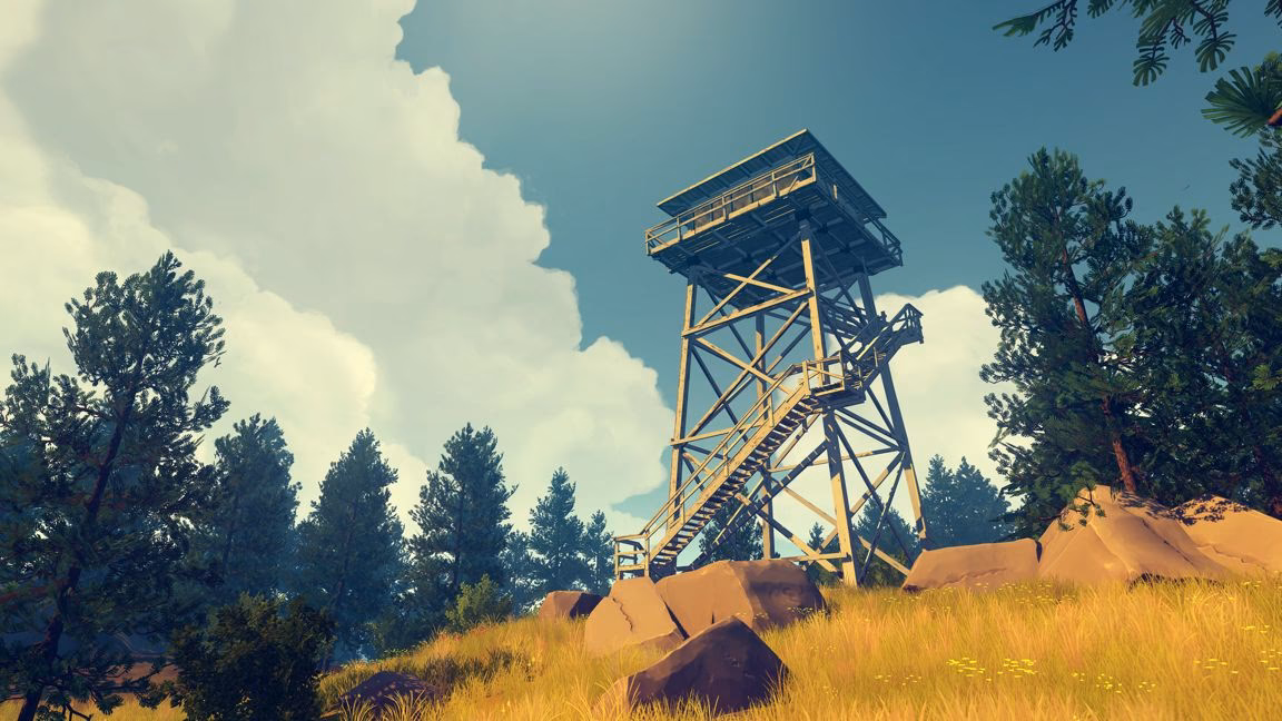 How did Firewatch spark a passion for fire towers?