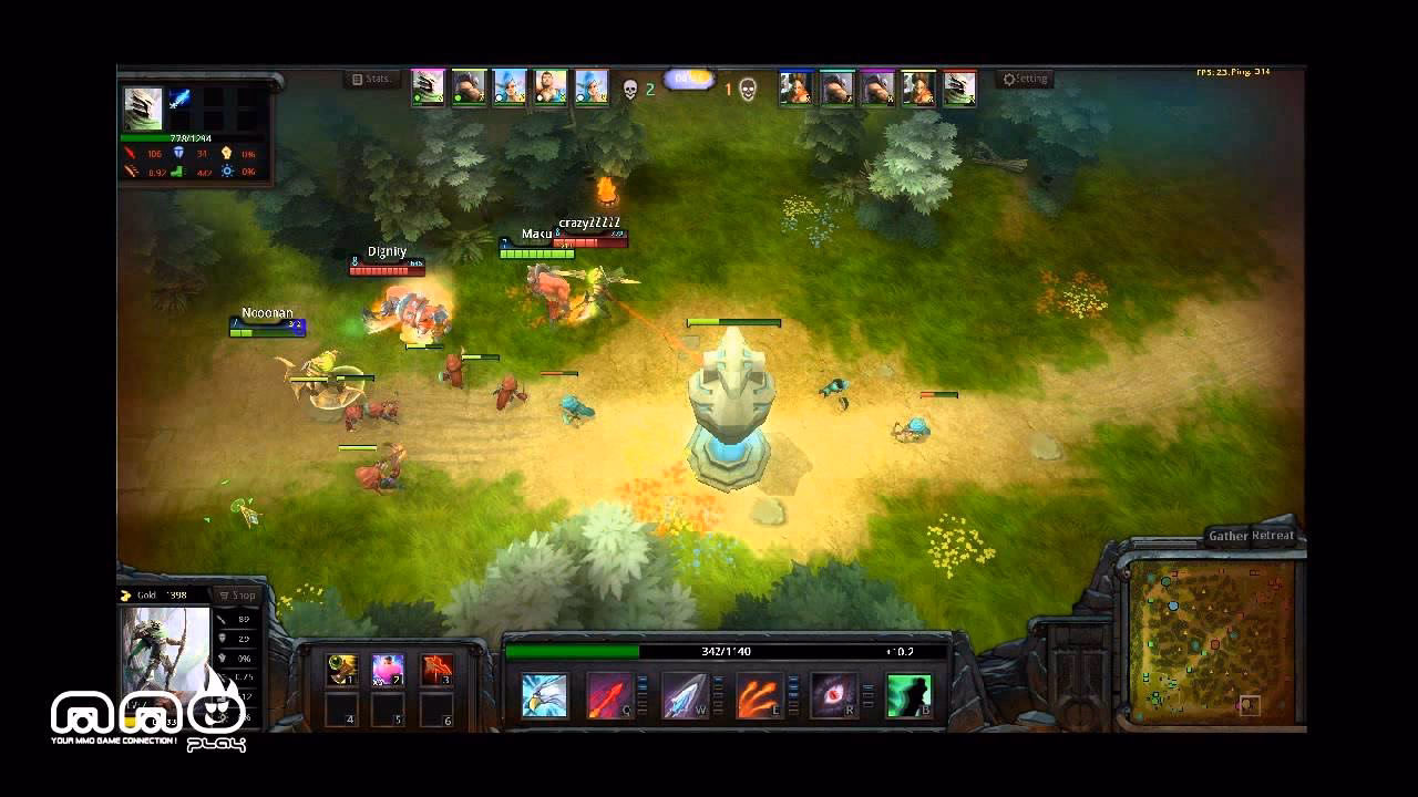 What is a MOBA League of Legends?
