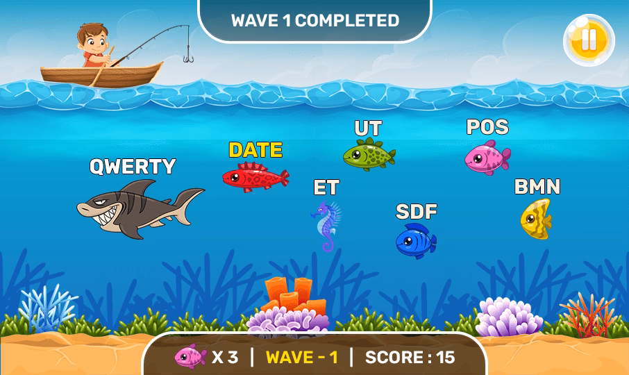 What is the Fish Typing Game?
