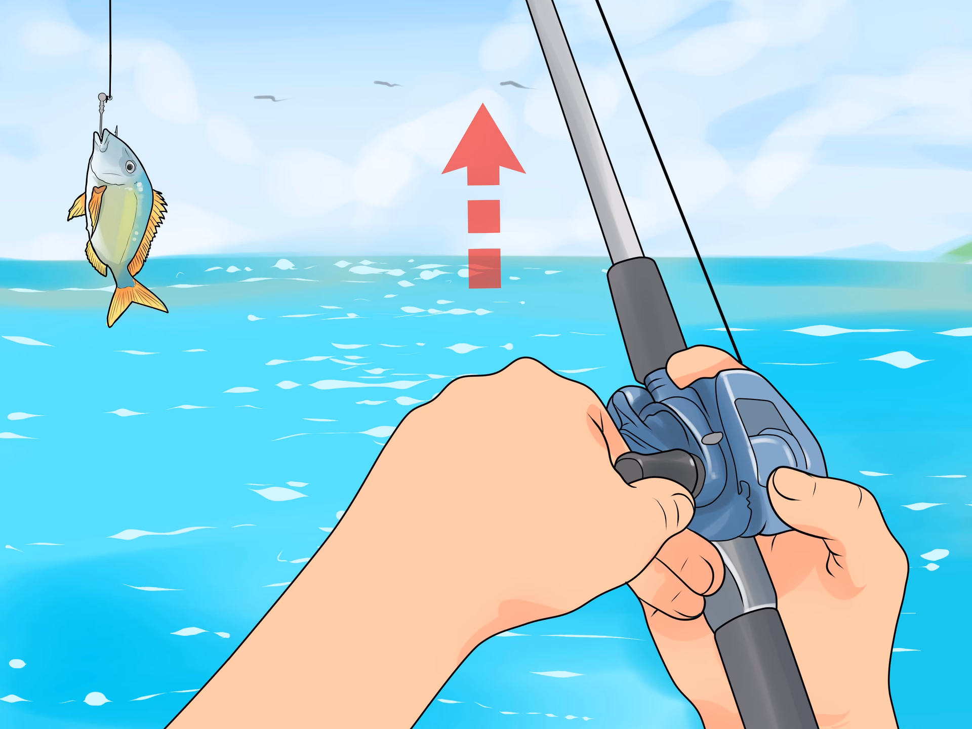 What is deep dropping in deep sea fishing?