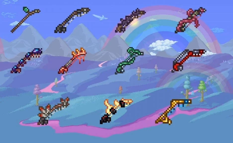 How much fishing power does a Terraria fishing pole have?