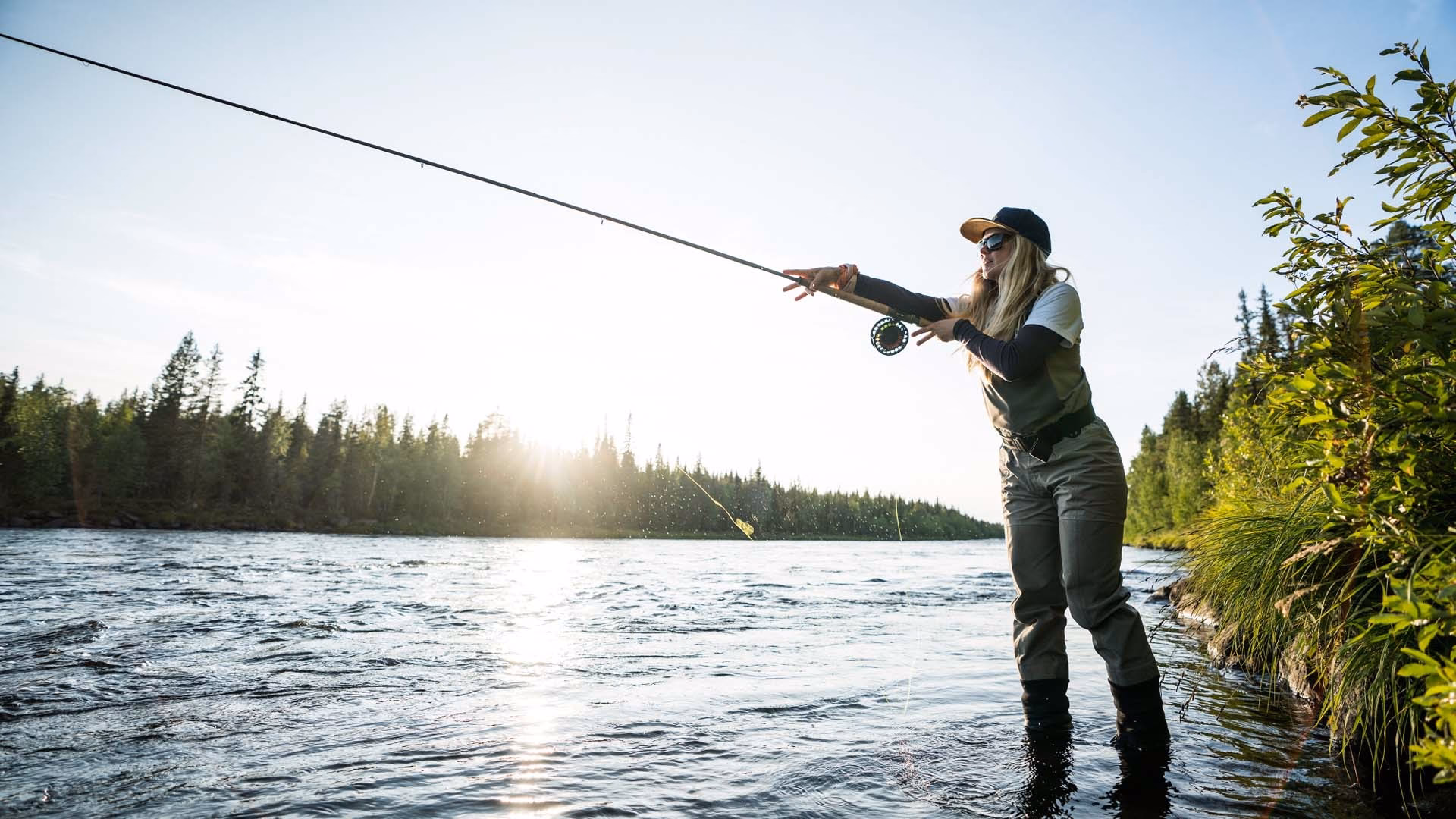 What fish can I fish with a 70 mm vibe?