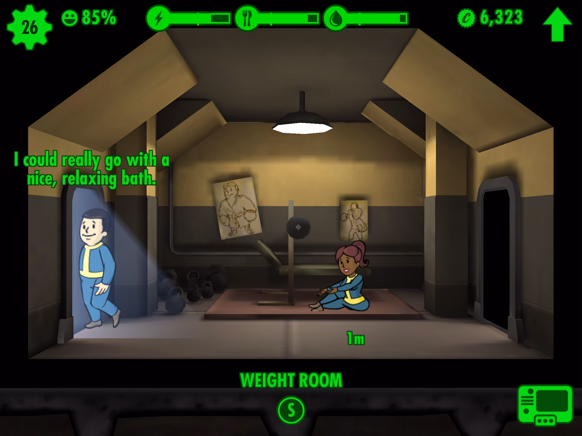What are the rooms in fallout shelter?