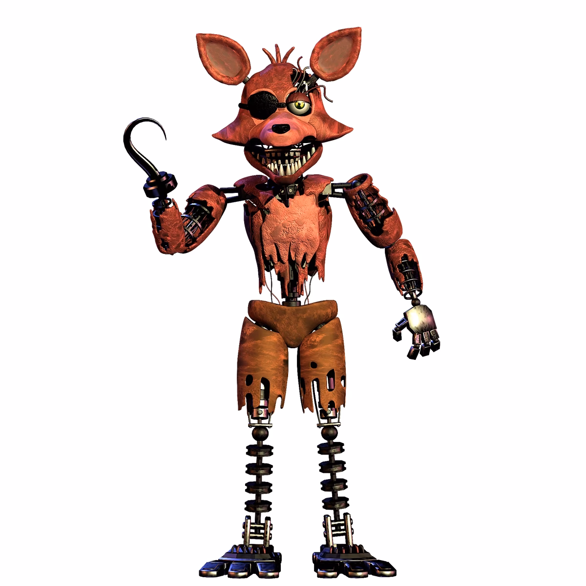 ¿Cuál es el estado de Foxy en Five Nights at Freddy's 2?