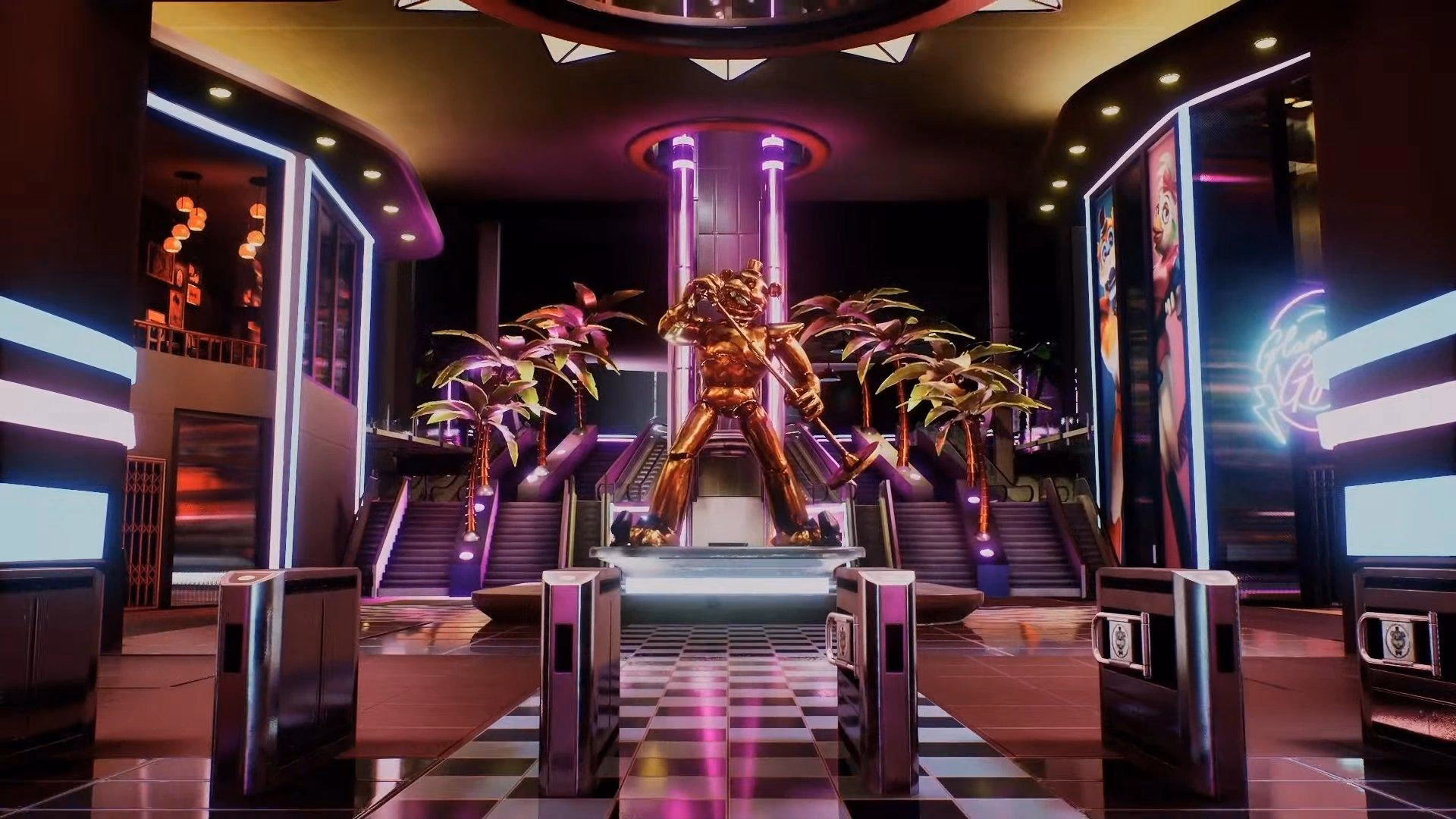 Where is the Mega pizzaplex in five nights at Freddy's VR?