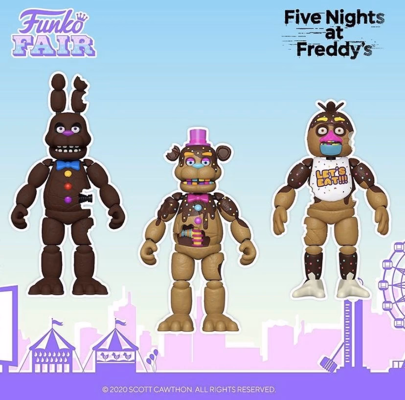 Who makes the Fazbear skin in five nights at Freddy?