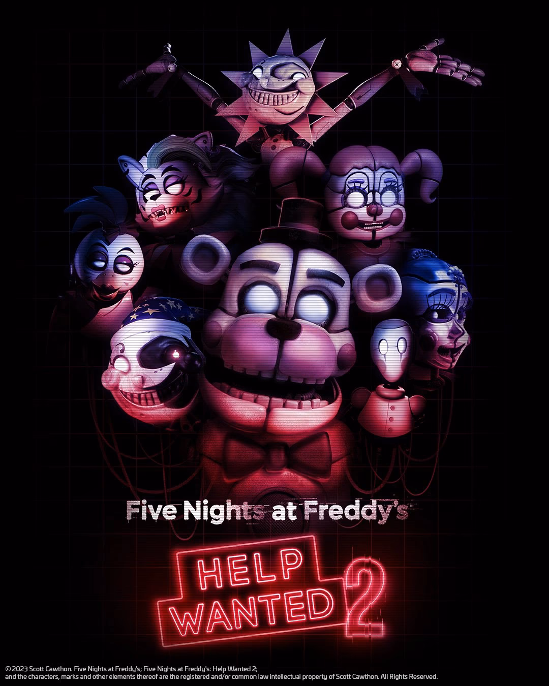 ¿Cuántos niveles tiene 5 Nights at Freddy's?