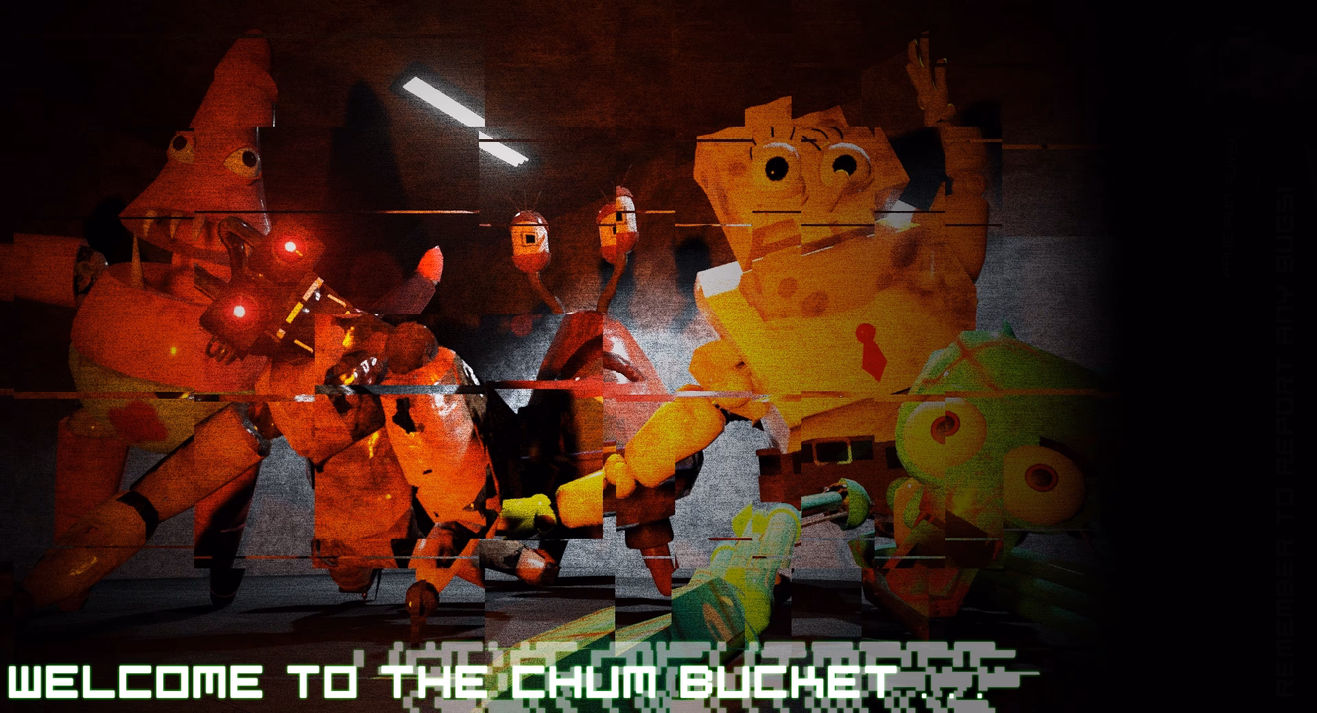 What happens if you wake up in Chum Bucket?