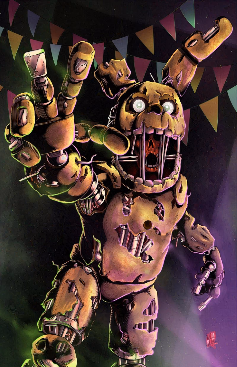 How old is Springtrap in FNaF 3?