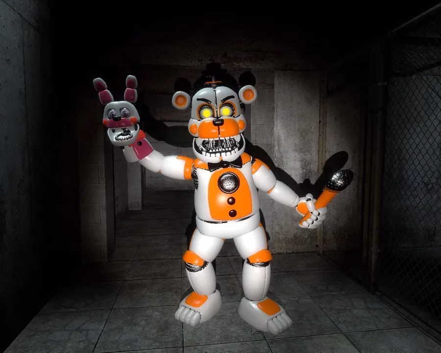 Can Molten Freddy closly move?