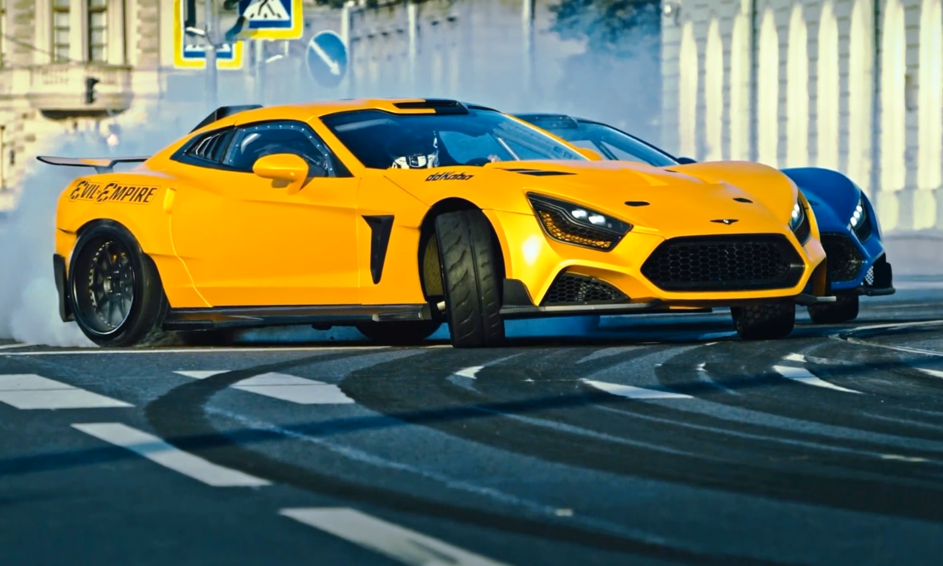 Is the Flanker F based on a supercar?