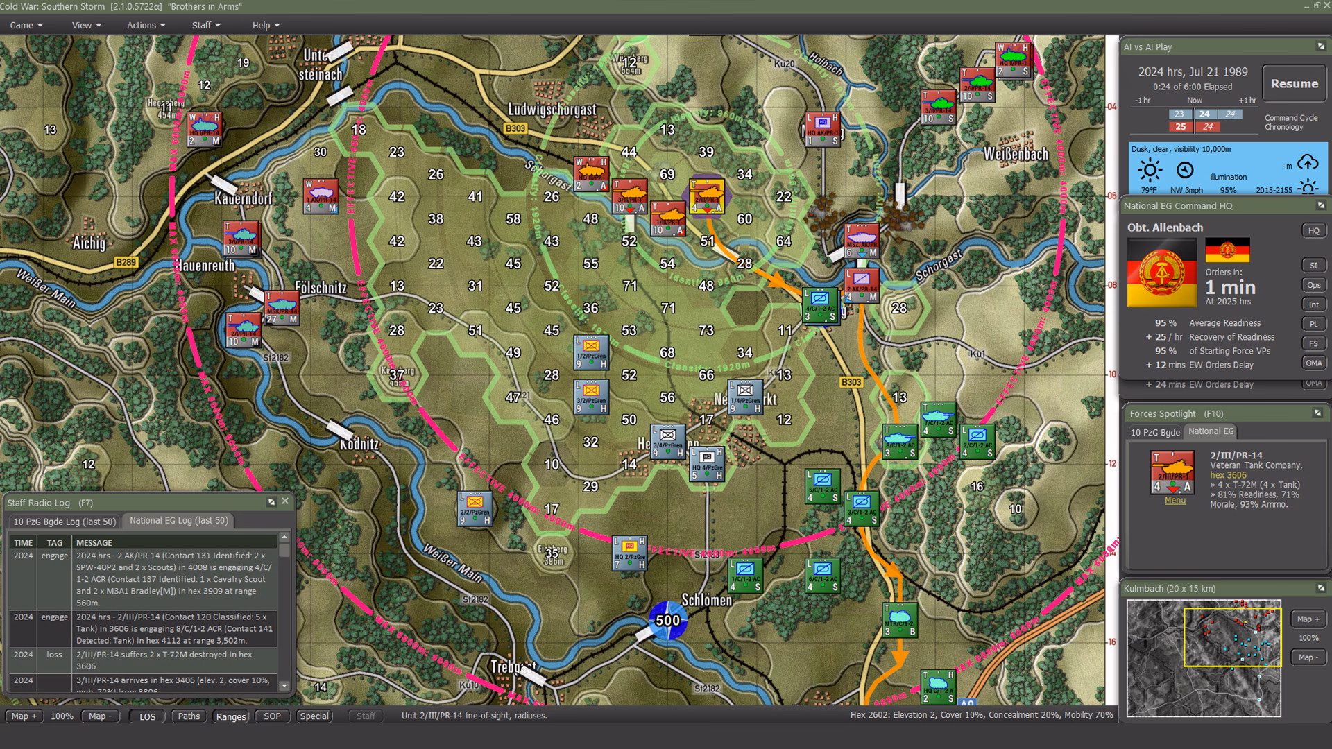 What does a force commander do in FlashPoint Campaigns southern storm?