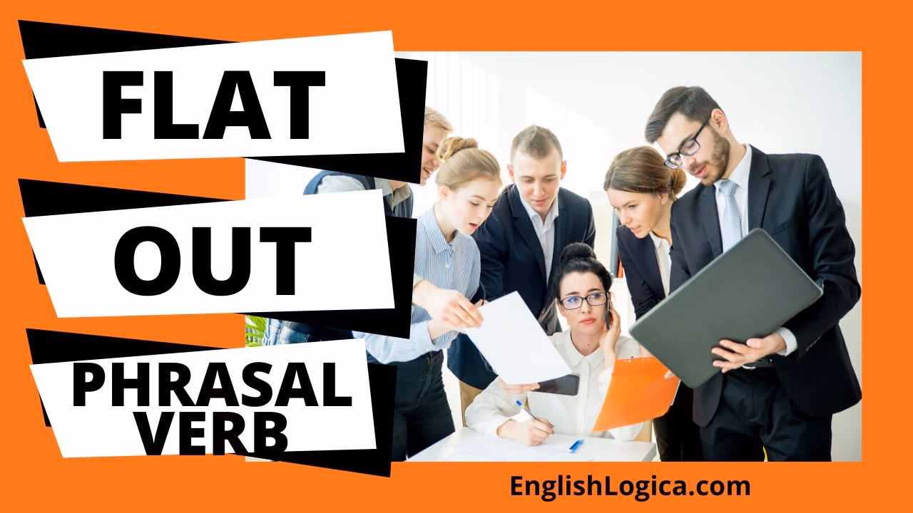 ¿Qué significa estar 'flat out'?