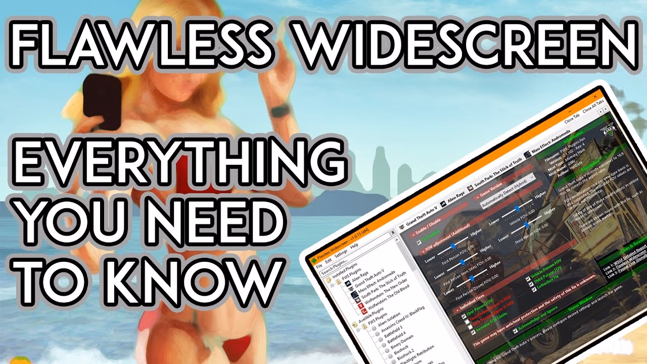 What is flawless widescreen?