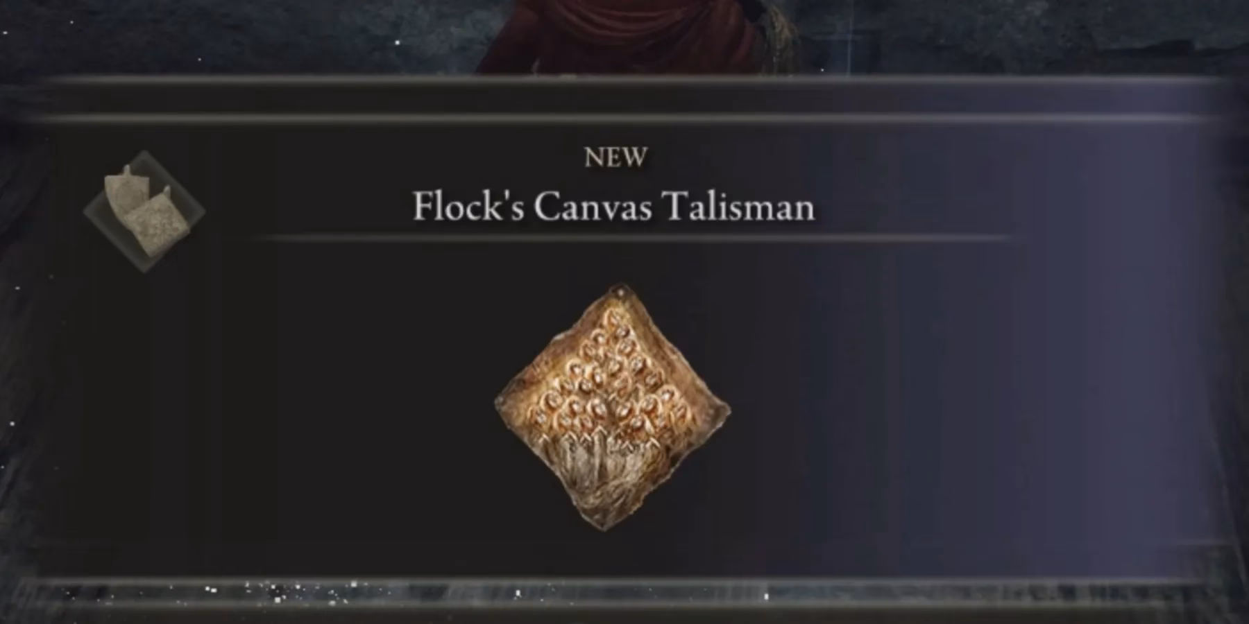 How do you get flock's canvas Talisman in Elden Ring?