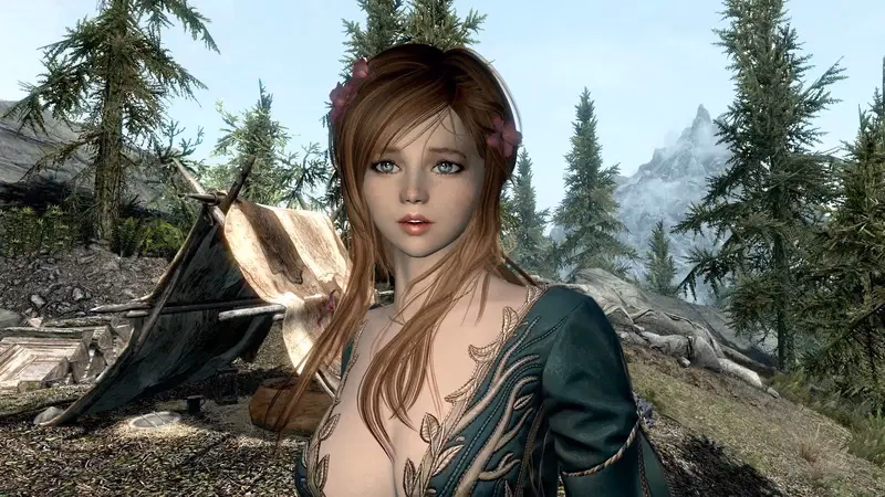 Is flower girls SE compatible with Skyrim 32 bit?