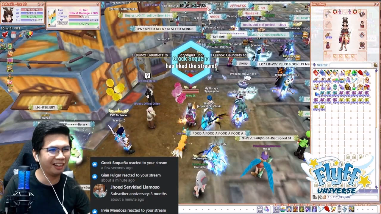 ¿Qué ofrece Flyff Universe?