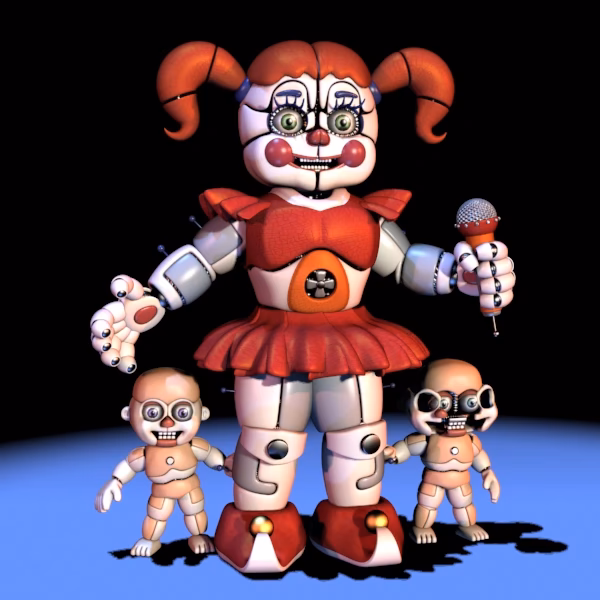Are Ennard and Circus Baby in FNaF SL in Custom Night?