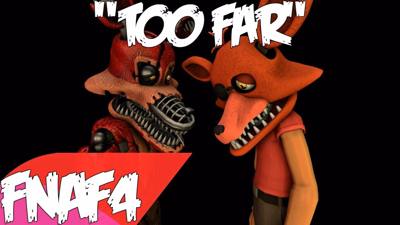 What does 'too far' mean in FNaF 4?