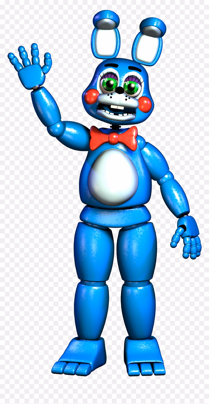 What does Toy Bonnie look like in Fnaf world?