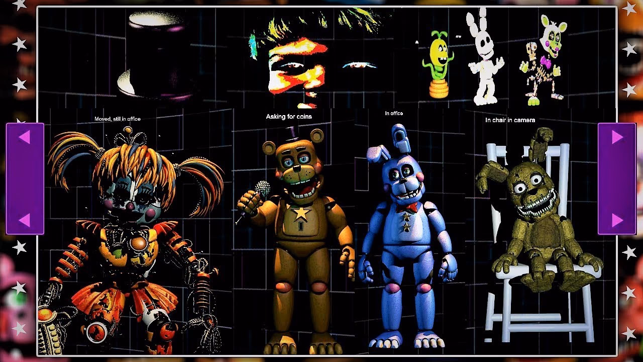 How do you unlock FNaF 3 offices?