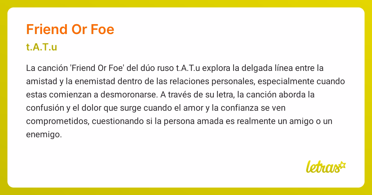 ¿Qué es el FOE?
