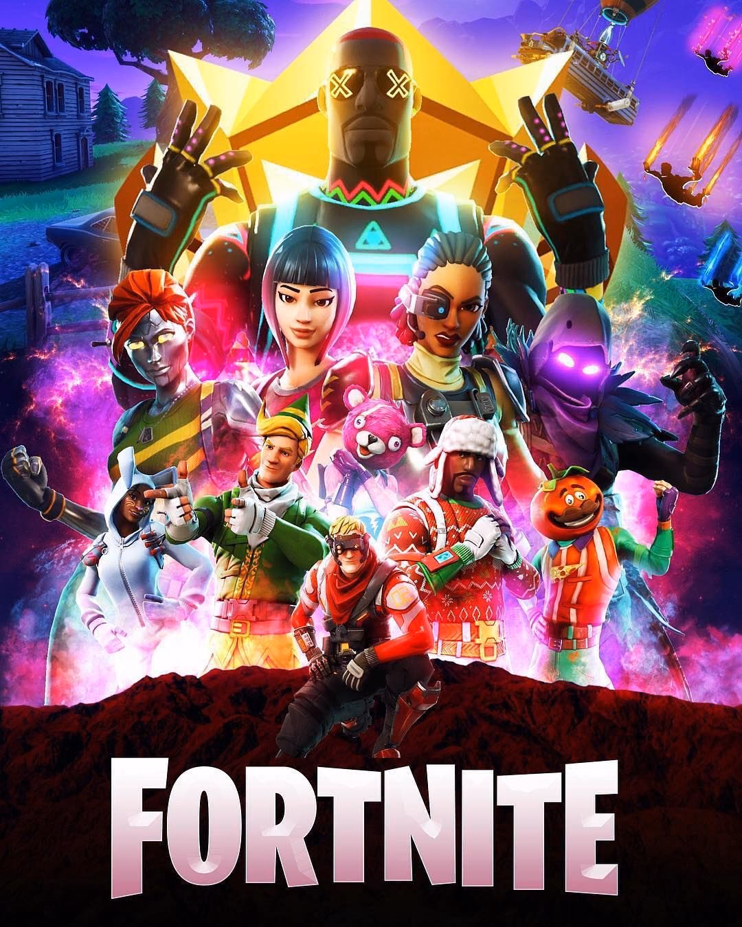 ¿Qué es el fondo de pantalla de Fortnite?
