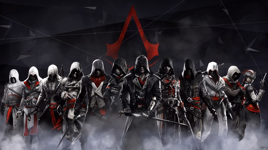 ¿Qué es la historia de trasfondo en Assassins Creed?