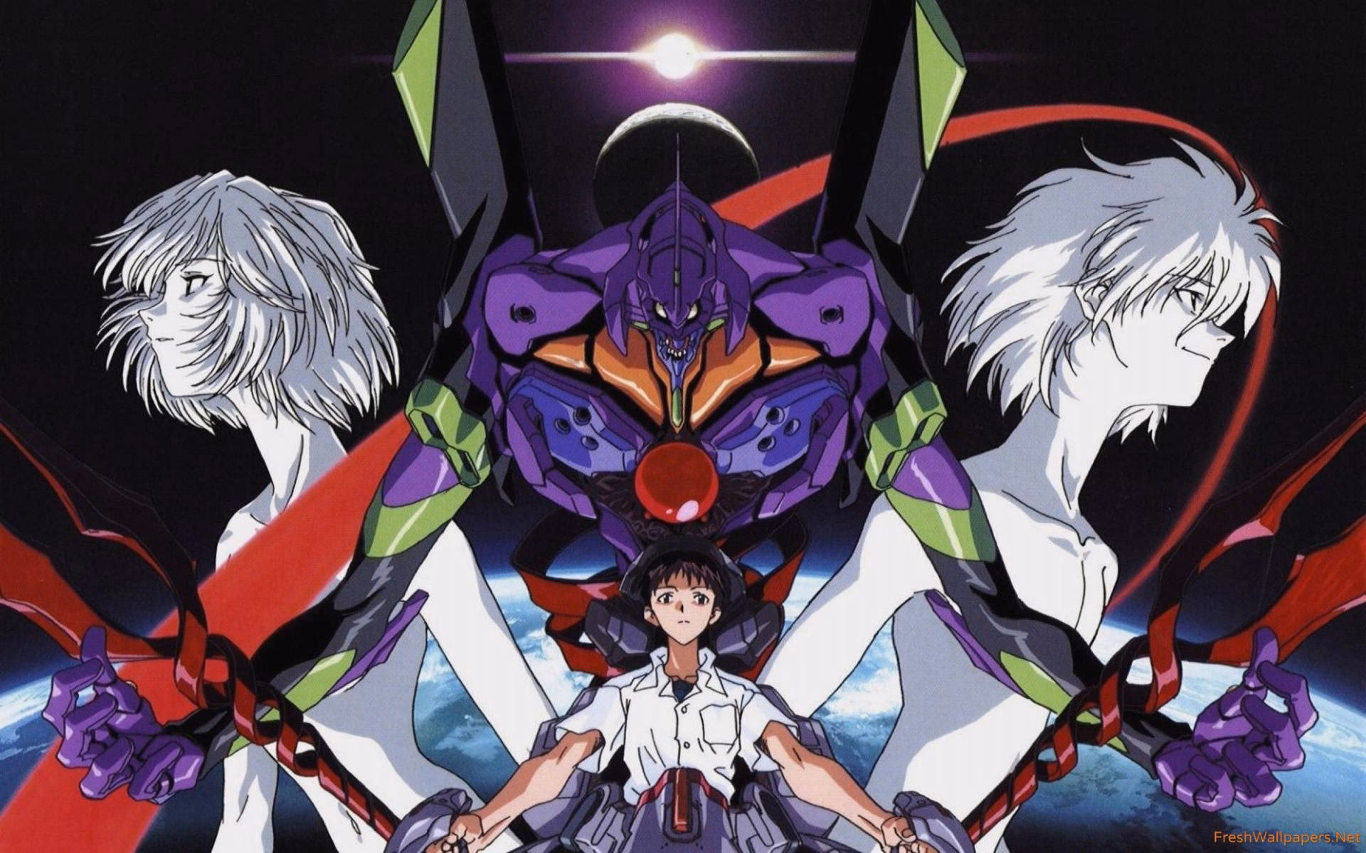 ¿Dónde puedo encontrar ideas sobre fondos de pantalla Evangelion?