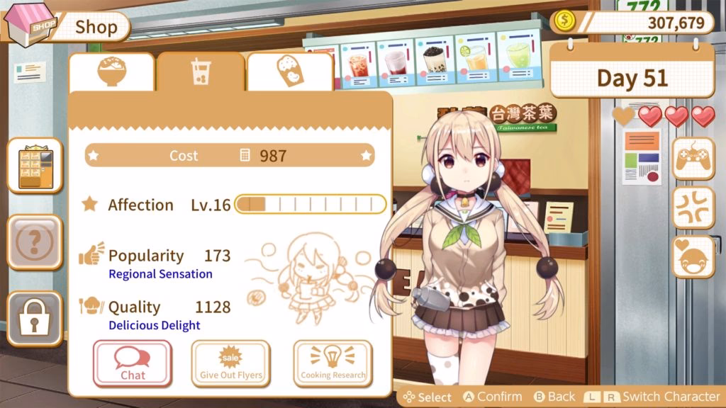 What is a food girl?